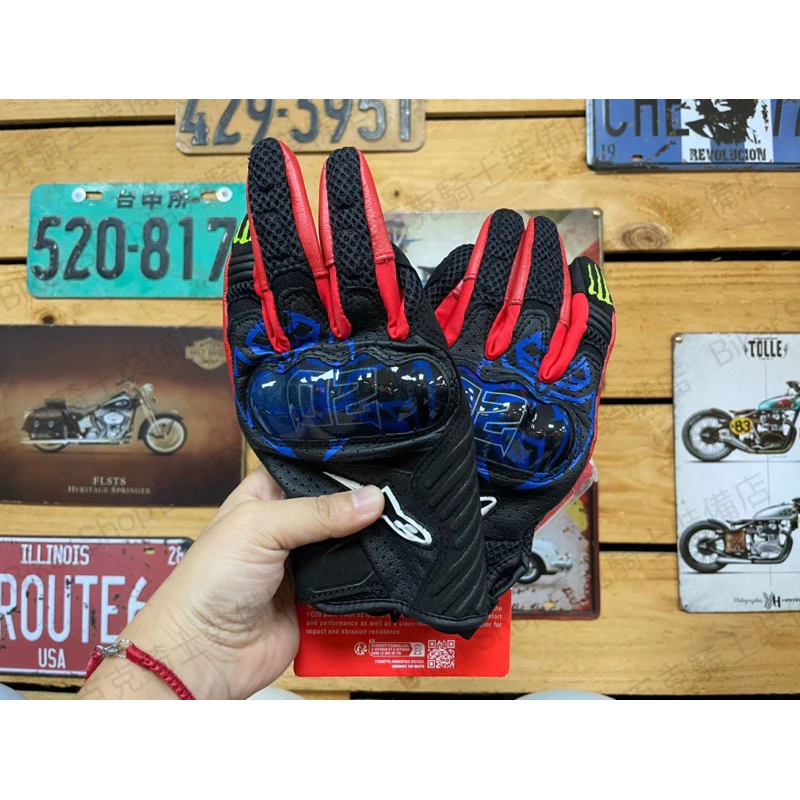 義大利Alpinestars FQ20 SMX-1騎士手套 A星 臘肉聯名 Monster鬼爪