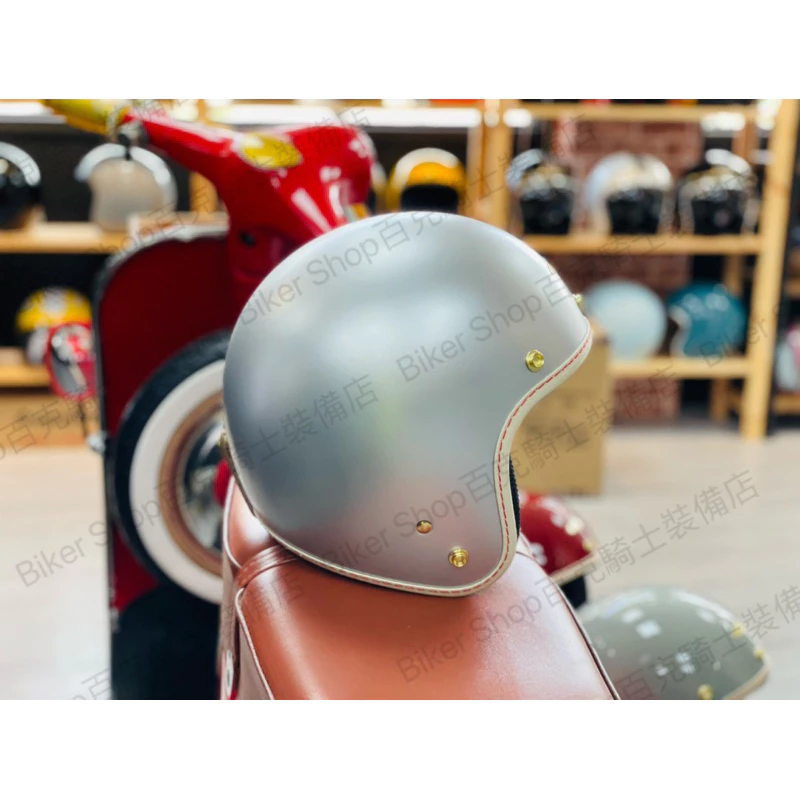 台灣Feture飛喬 3/4罩安全帽 VAN III汎 通勤帽 女騎士 美式 復古 vespa