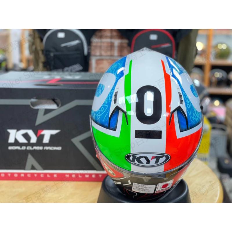 KYT NF-J #7 米薩諾選手彩繪 3/4 半罩安全帽 內墨片 通勤 騎士安全帽