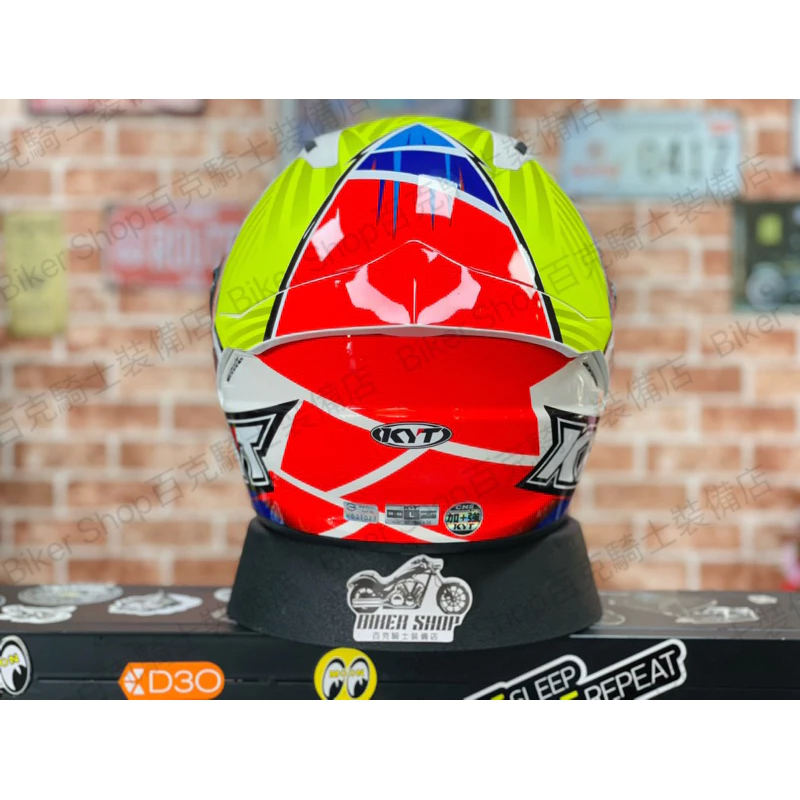 KYT 安全帽 NFR NF-R 選手彩繪#12 全罩安全帽 內墨片 街車 跑車