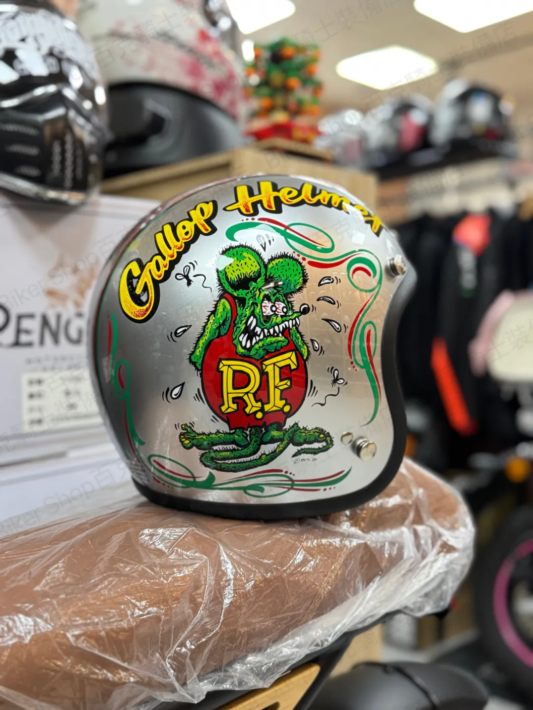 GALLOP❌RAT FINK聯名款 芬克鼠 限量 復古帽 小帽體 手工車 台灣現貨