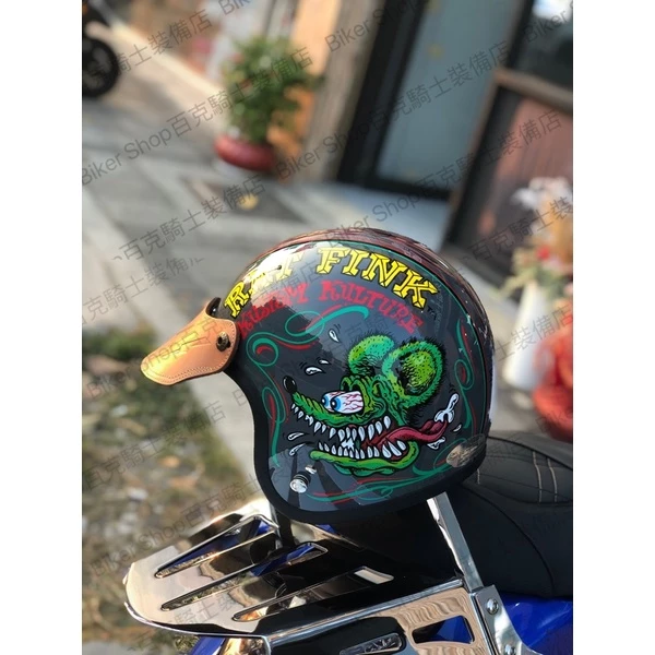 GALLOP❌RAT FINK聯名款 芬克鼠 限量 復古帽 小帽體 手工車 台灣現貨
