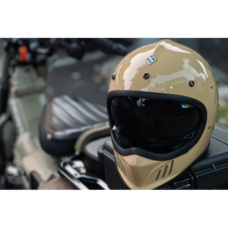 台灣Speed Shop MX-II山車帽 騎士安全帽 全罩安全帽 復古帽 通勤帽 內墨片