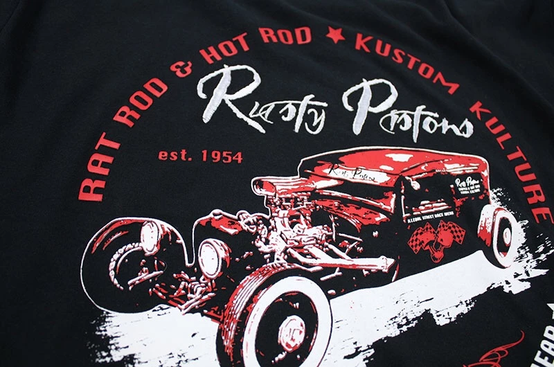 捷克 Rusty Pistons?夏季純棉男短T-Hart ( RPTSM12)