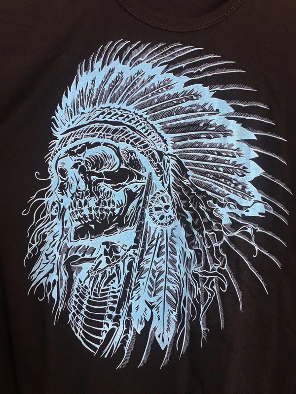 Ridesons暗黑系列涼感短T✨骷髏酋長?短袖 T-shirt