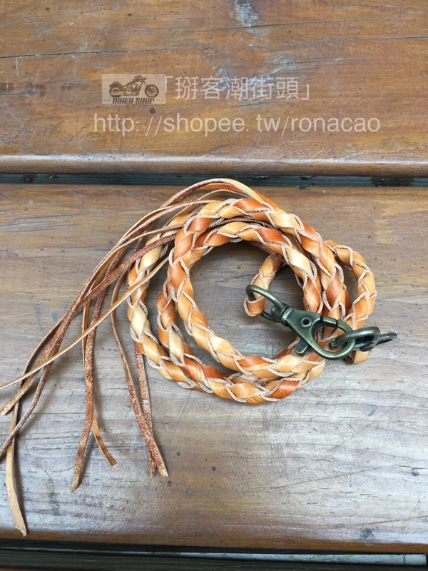 MIT手工編織復古美式皮鏈條✨現貨+訂做✨