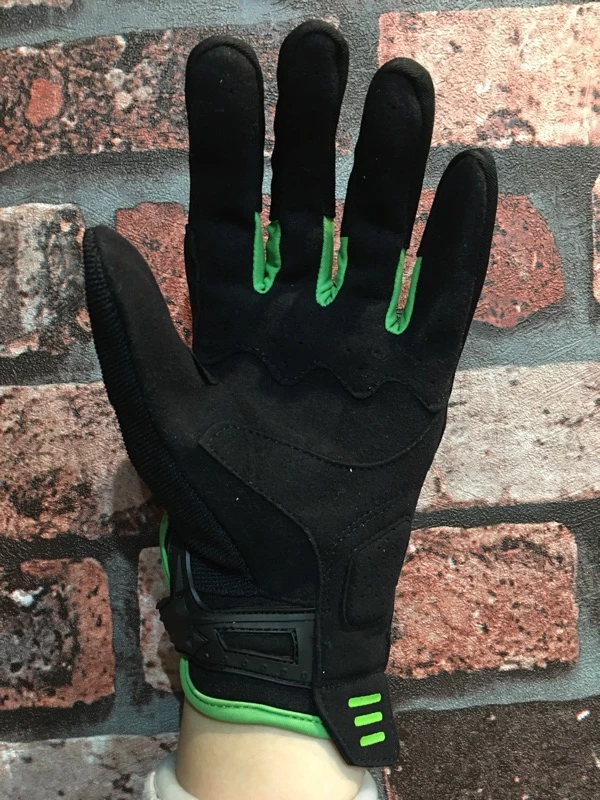 庫存出清 法國 IXON 透氣手套「RS LIFT HP」-KAWASAKI綠