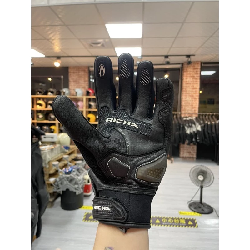 比利時國民品牌RICHA夏季防摔手套Turbo Glove 騎士手套 夏季手套 透氣 觸控
