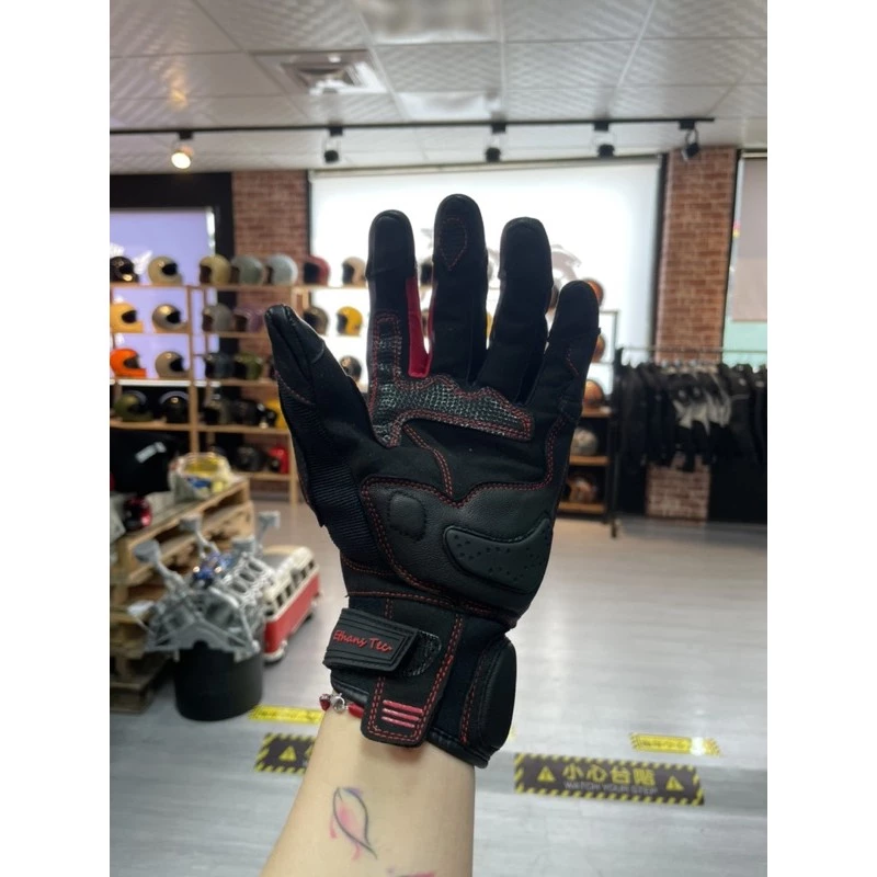 Ehtans尹森手套 騎士手套 碳纖維護具 山羊皮 夏季手套 透氣 通勤手套 機車手套