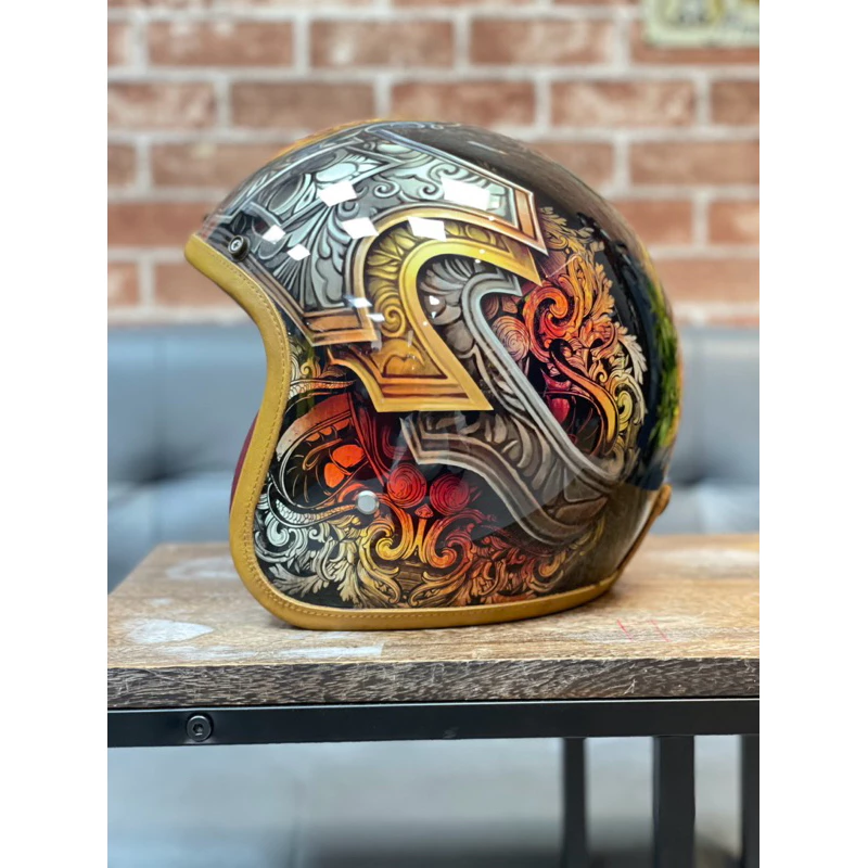 庫存出清 ⛑️IRONKING HELMET手繪安全帽 ✨巴洛克風✨