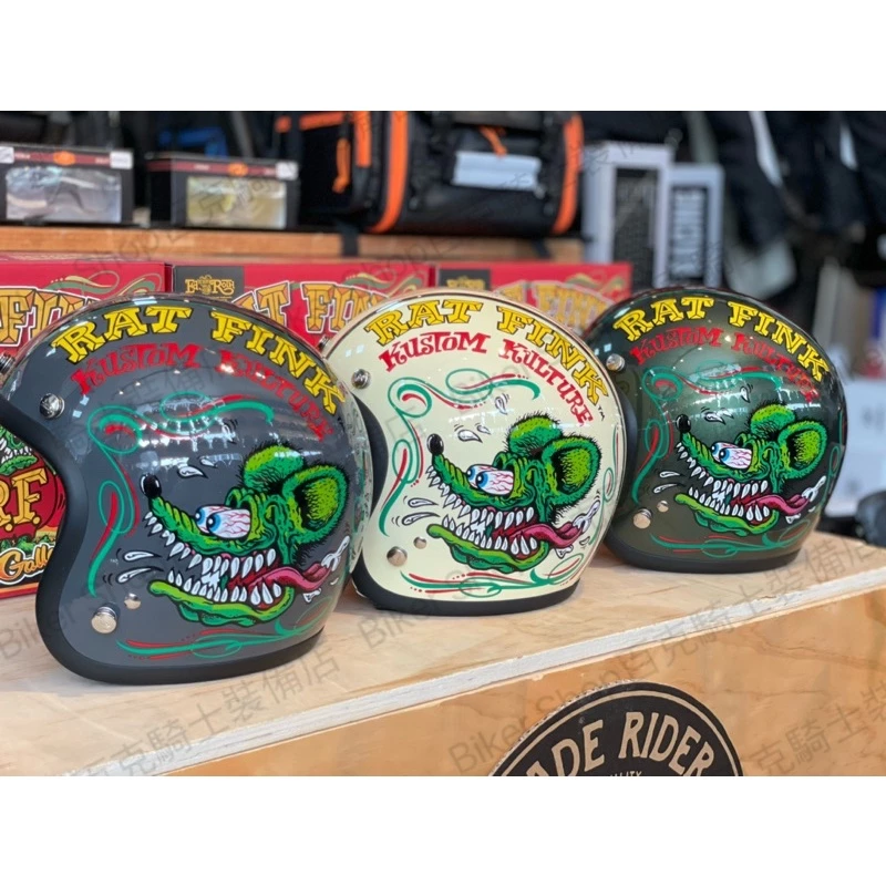 GALLOP❌RAT FINK聯名款 芬克鼠 限量 復古帽 小帽體 手工車 台灣現貨