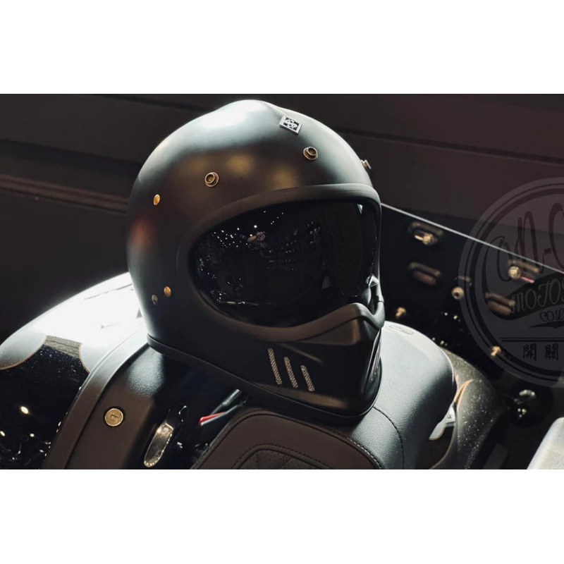 台灣Speed Shop MX-II山車帽 騎士安全帽 全罩安全帽 復古帽 通勤帽 內墨片