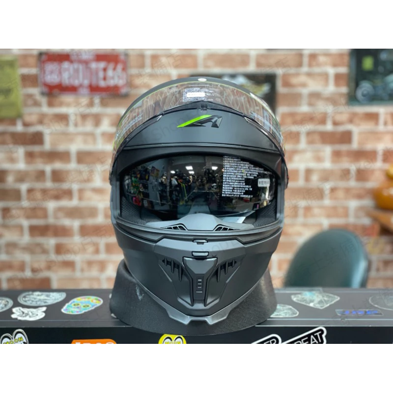 Astone全罩帽GT6 騎士安全帽 通勤帽 全罩帽 內墨片 內鏡片 亮白 消光黑
