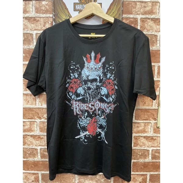 Ridesons暗黑系列涼感短T✨骷髏國王短袖 T-shirt