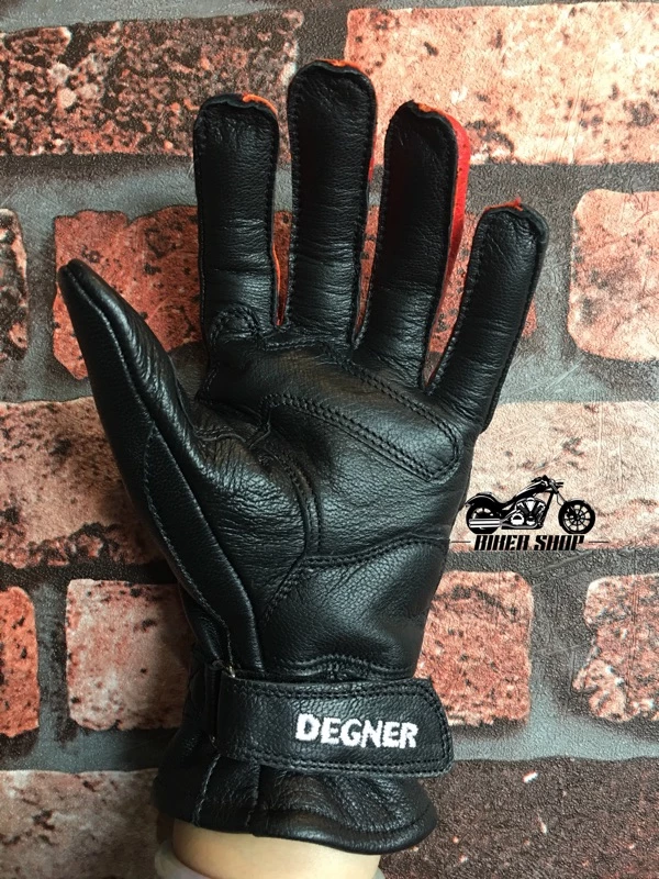 庫存出清｜日本DEGNER?? TG-30M軟護具夏季騎士手套 防摔手套 山羊皮手套