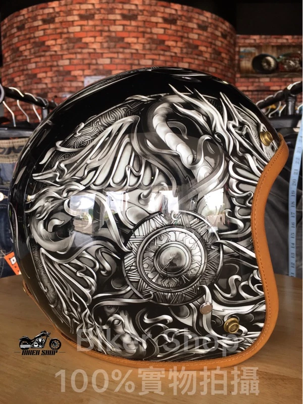 庫存出清 IRONKING HELMET手繪安全帽 ✨五龍✨