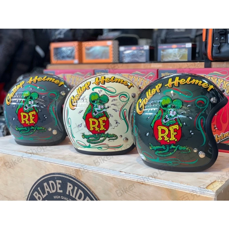 GALLOP❌RAT FINK聯名款 芬克鼠 限量 復古帽 小帽體 手工車 台灣現貨