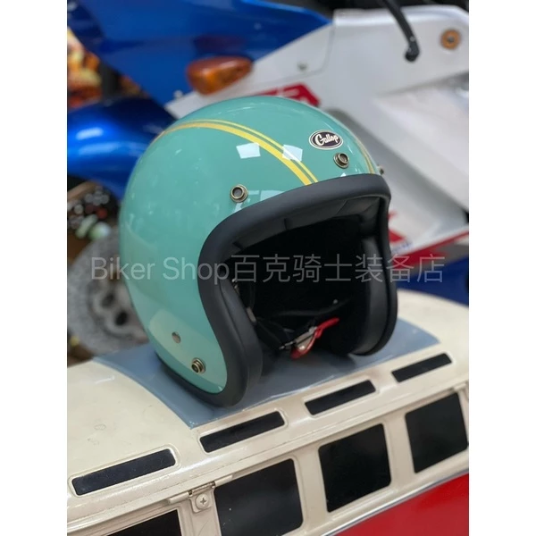 台灣Gallop美人Bijin系列3/4半罩帽 復古 騎士安全帽 通勤 美式 復古 vespa