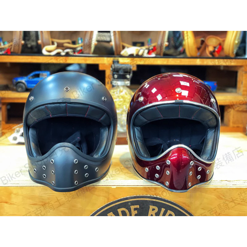 台灣BLADE RIDER 2.0 復古帽 山車帽 越野 全罩 小帽體 輕量 內襯可拆 騎士裝備