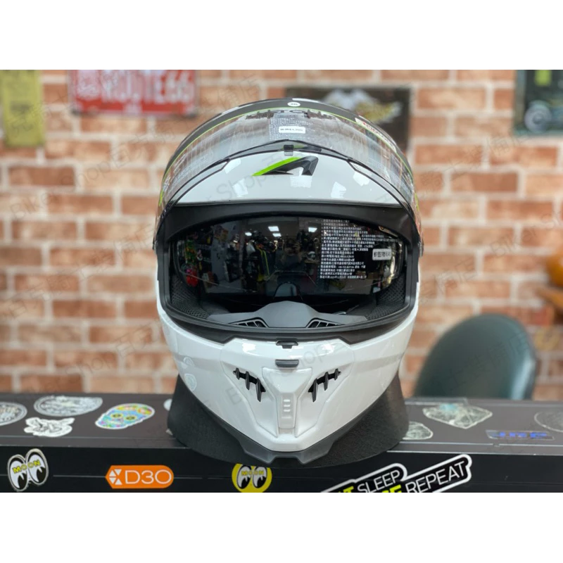 Astone全罩帽GT6 騎士安全帽 通勤帽 全罩帽 內墨片 內鏡片 亮白 消光黑