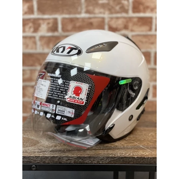 KYT 安全帽 DJ 素色半罩安全帽 內襯全可拆 內墨片 街車 跑車 通勤族 黑 白