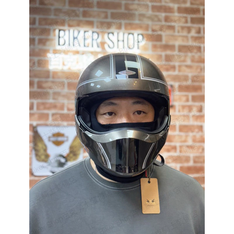 台灣Feture Hank漢克造型帽 騎士安全帽 下巴可拆 山車帽 全罩帽 3/4罩帽