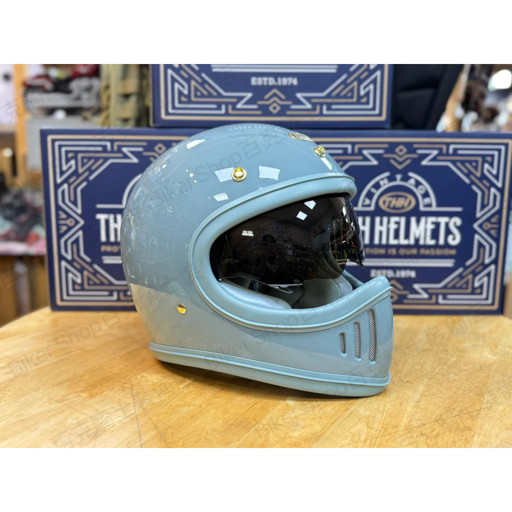 【Biker Shop】FLYING HORSE TT03S山車帽 馬卡龍色 復古安全帽 內墨片 女騎士全罩帽