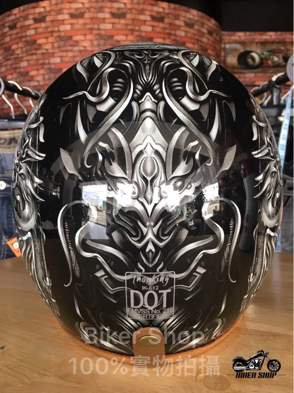 庫存出清 IRONKING HELMET手繪安全帽 ✨五龍✨