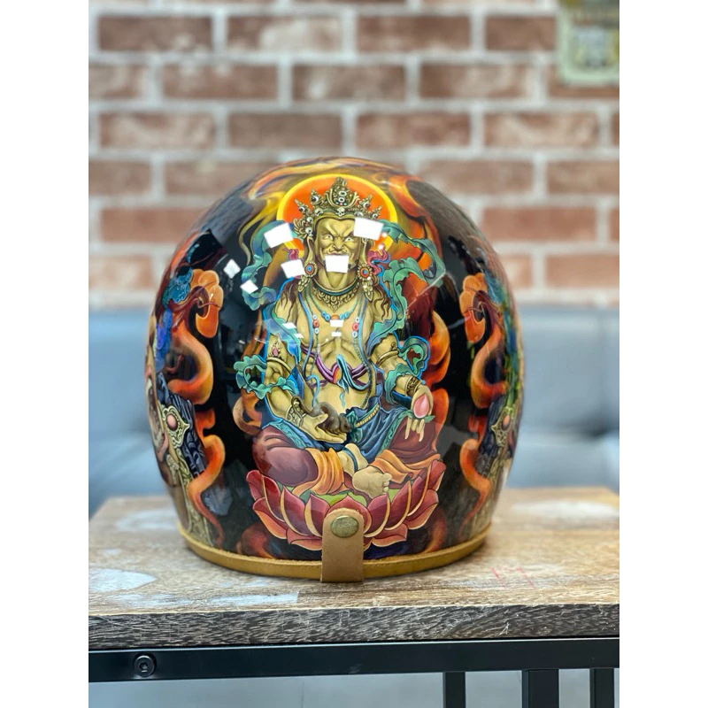 庫存出清⛑️IRONKING HELMET手繪安全帽✨神✨現貨L號