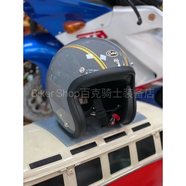 台灣Gallop美人Bijin系列3/4半罩帽 復古 騎士安全帽 通勤 美式 復古 vespa