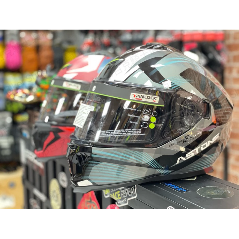Astone全罩帽GT6 騎士安全帽 通勤帽 全罩帽 內墨片內鏡片 粉色 消光紅 藍黑 可戴眼鏡