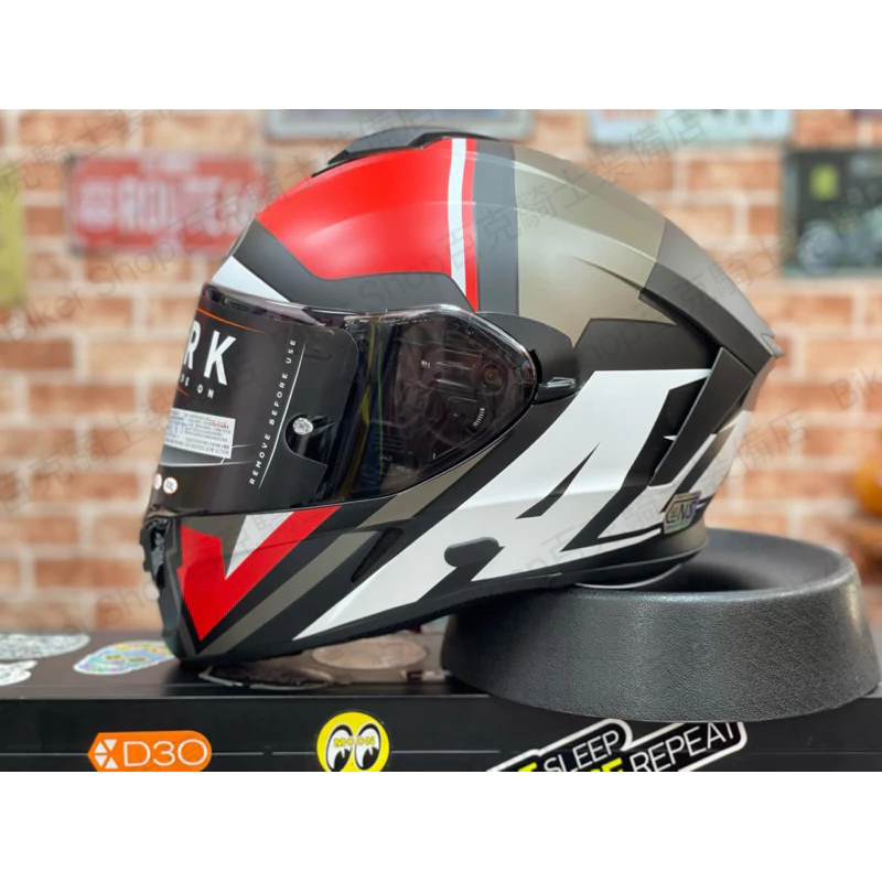 義大利AIROH SPARK 全罩安全帽 內墨鏡 公司貨 亞洲頭型 街車 跑車 通勤族