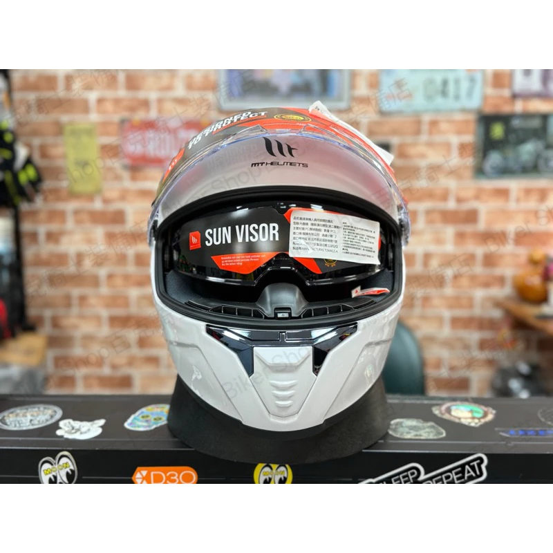 西班牙MT HELMETS 雷神4 全罩式安全帽 內墨片 騎士安全帽 通勤帽 進口安全帽 押尾