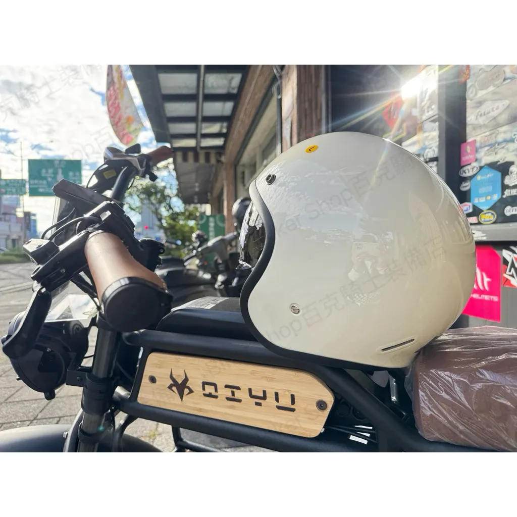 義大利IRIE ASTRAL 復古安全帽 內墨片 3/4罩安全帽 通勤帽