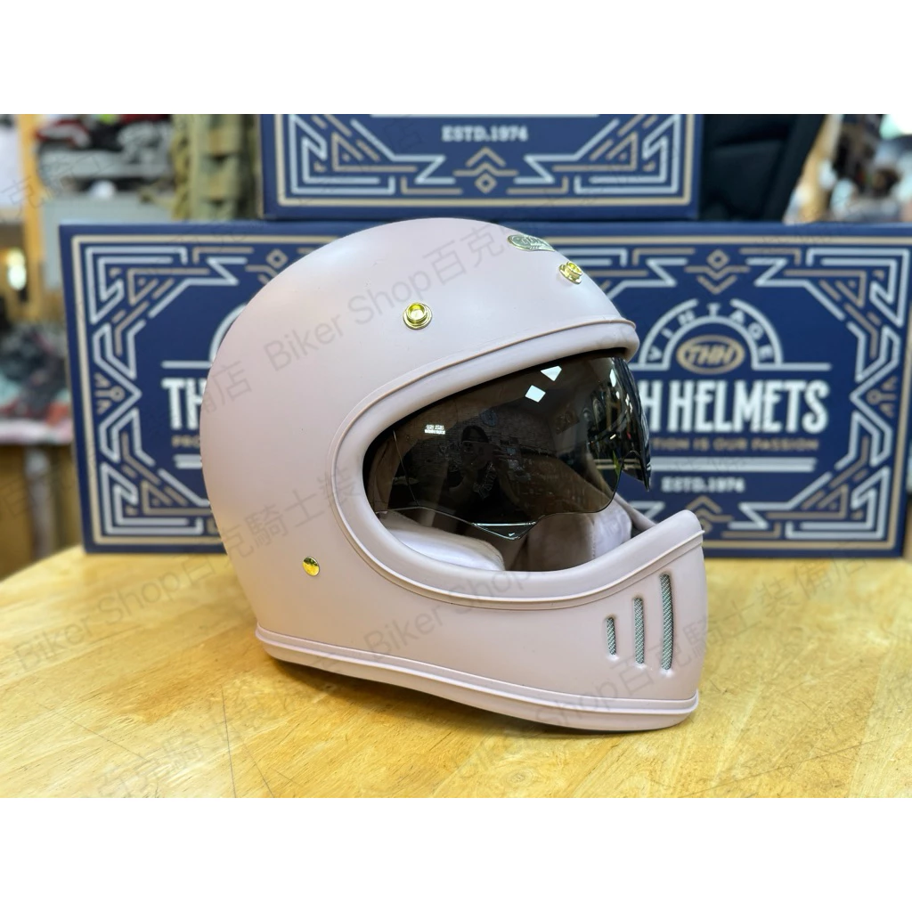 【Biker Shop】FLYING HORSE TT03S山車帽 馬卡龍色 復古安全帽 內墨片 女騎士全罩帽