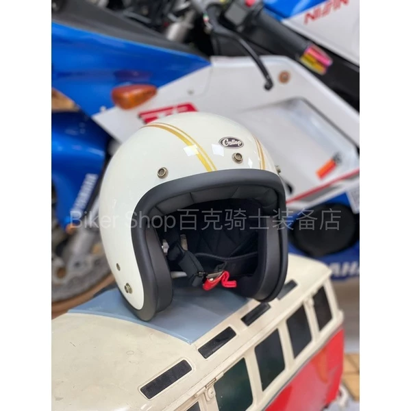 台灣Gallop美人Bijin系列3/4半罩帽 復古 騎士安全帽 通勤 美式 復古 vespa