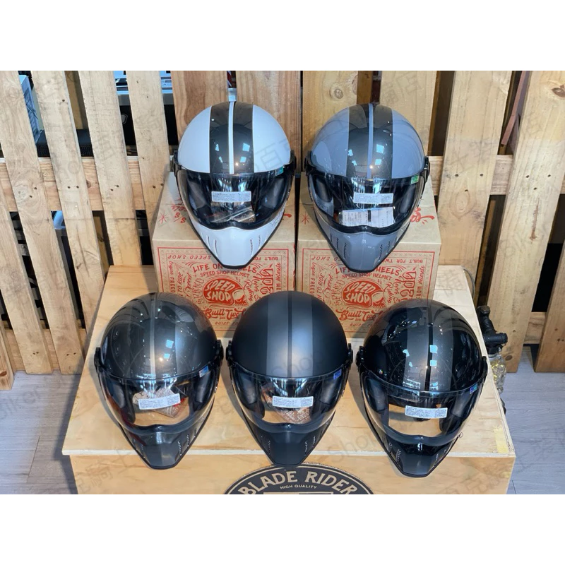 台灣Speed Shop 挑戰者鎖鏡山車帽 騎士安全帽 全罩安全帽 通勤帽 造型安全帽 透氣通風