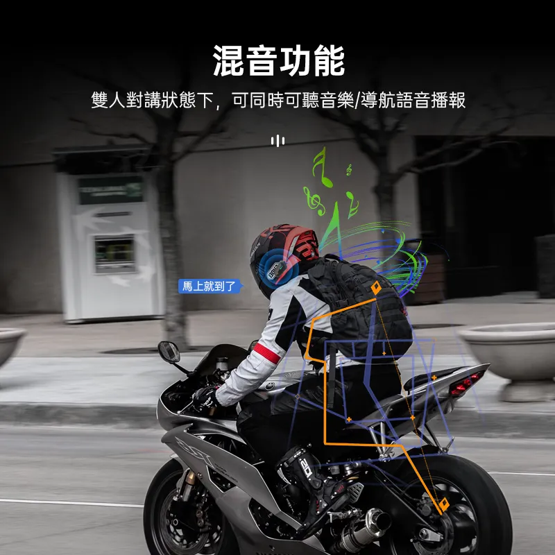 台灣Id221 Moto A2 Pro藍牙耳機 騎士耳機