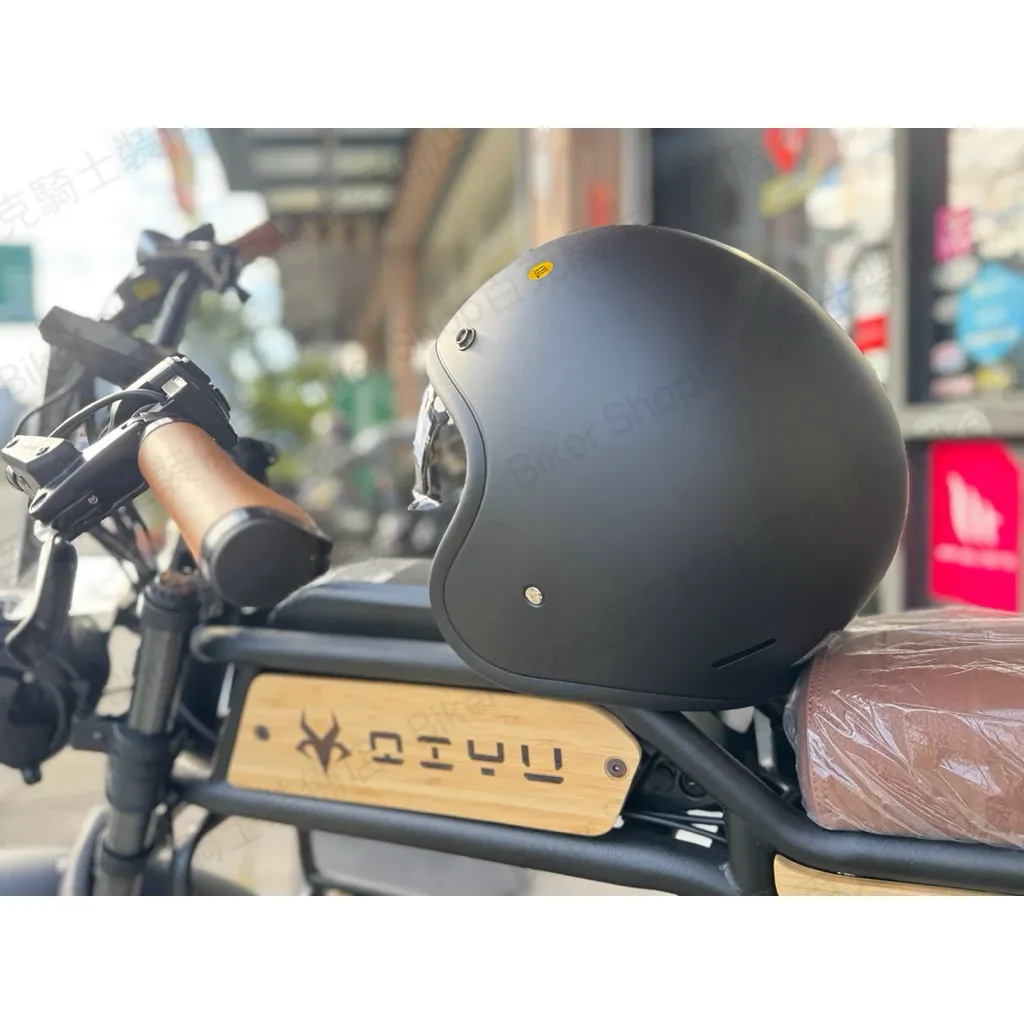 義大利IRIE ASTRAL 復古安全帽 內墨片 3/4罩安全帽 通勤帽