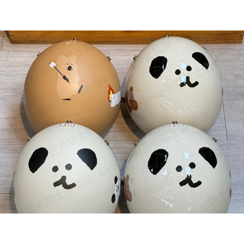 台灣Nikko 韓國Duokka限量聯名復古帽 短尾矮袋鼠 四分之三罩 騎士安全帽 通勤帽