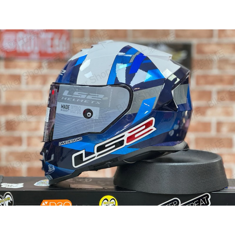 LS2 FF800 選手彩繪全罩帽 JOHN MCPHEE #13 樓蘭 騎士帽 通勤帽
