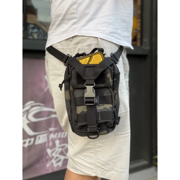 台灣馬蓋先 超級迷你2P背包 500D尼龍布 軍事包 戰術背包 後背包 側背包 腿包