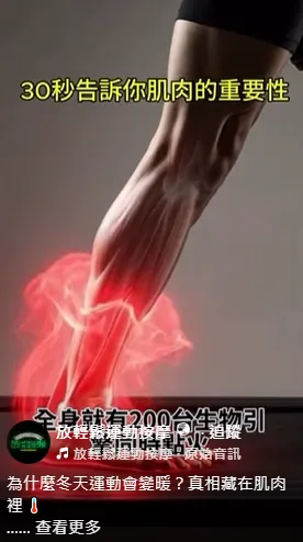 為什麼冬天運動會變暖？真相藏在肌肉裡【運動按摩推薦】【台中運動按摩】