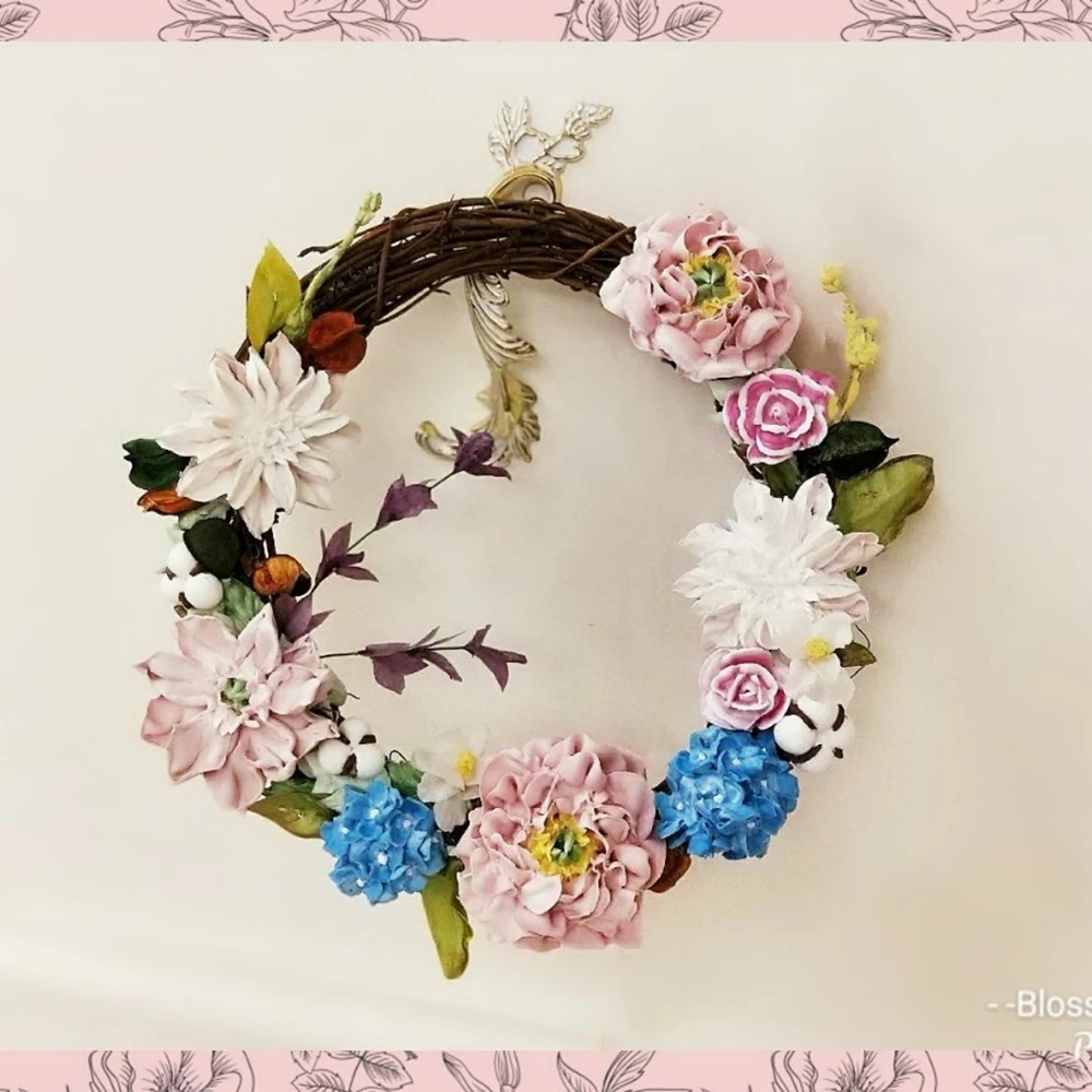 春意香氛花圈課