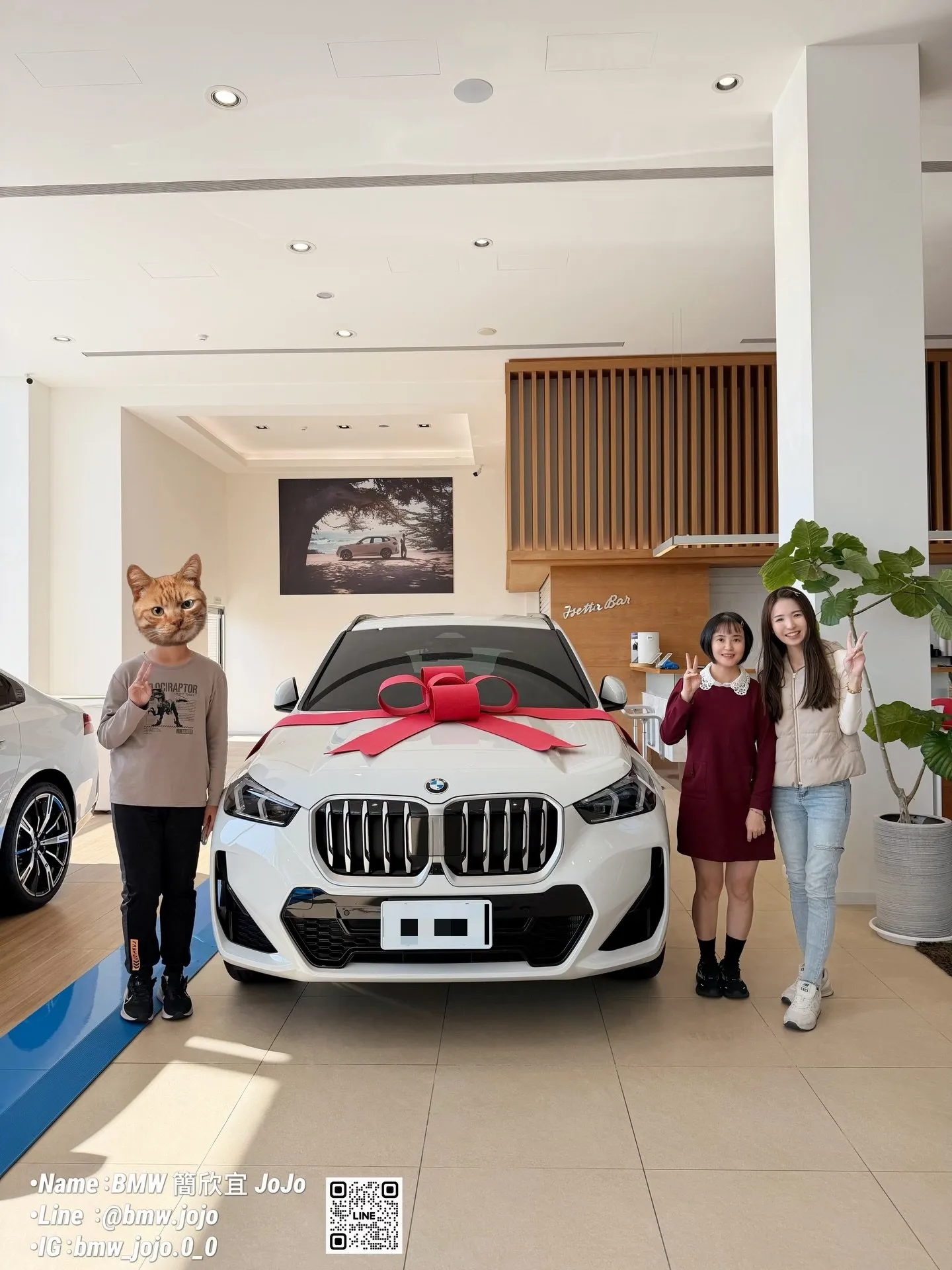 【信任，讓距離不再是距離】 來店貴賓陳先生一家人，非常感謝你們的信任