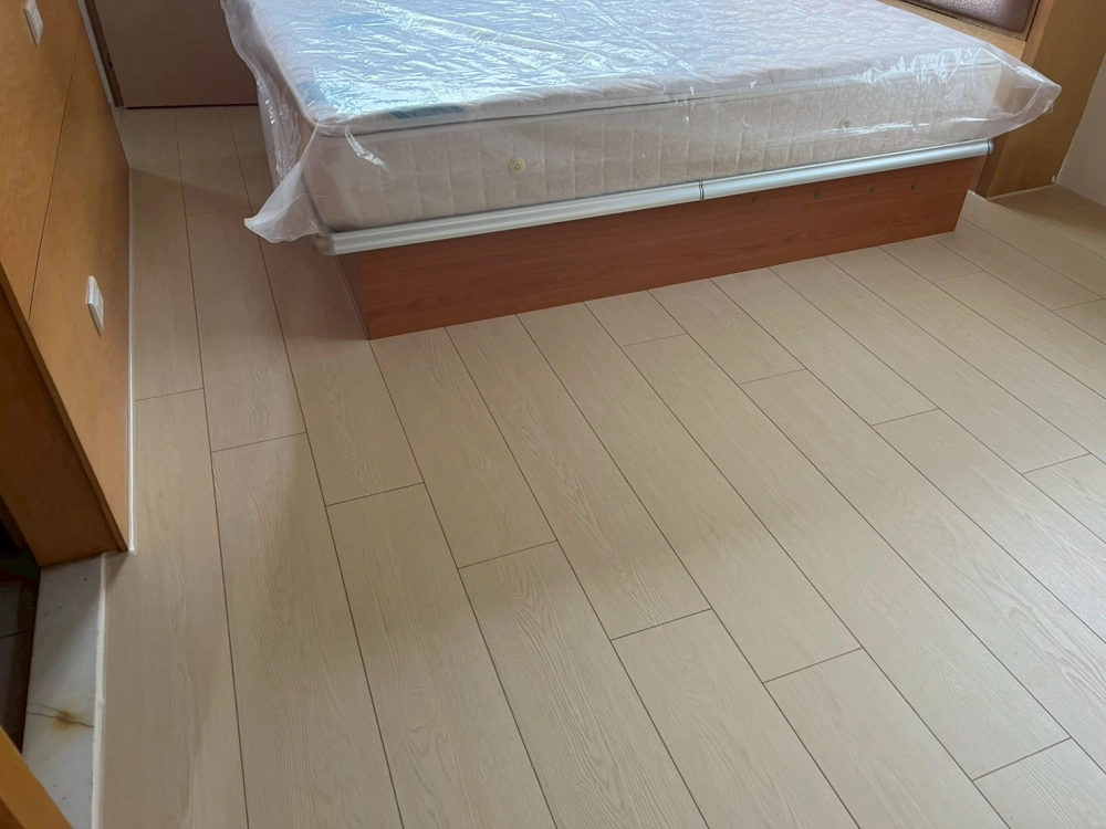 台北｜德國Krono超耐磨地板｜三井系列｜24小時防水｜長野檜木｜23坪
