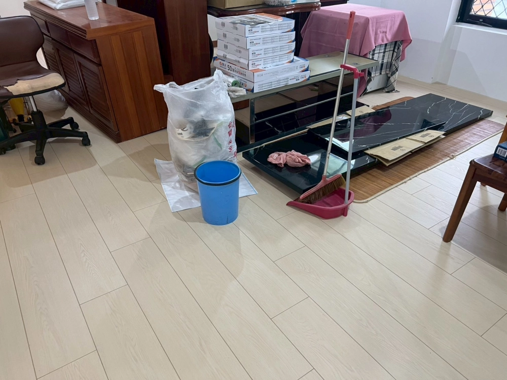 台北｜德國Krono超耐磨地板｜三井系列｜24小時防水｜長野檜木｜23坪