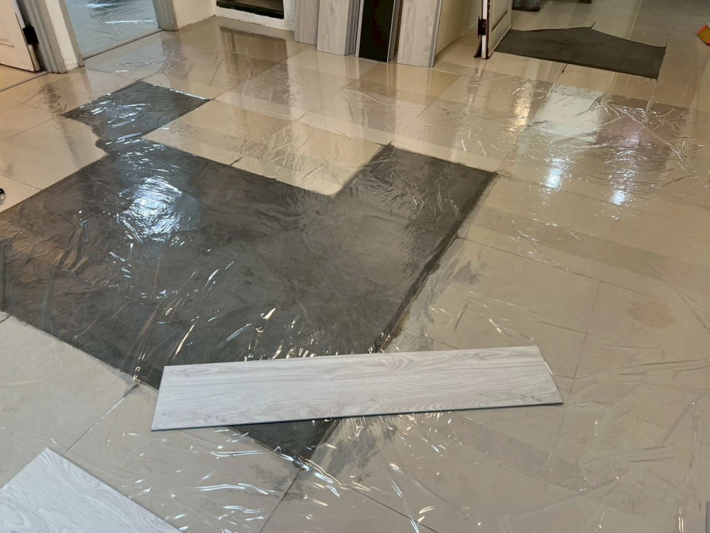 溫州街｜Spc石塑地板｜三井系列｜6.5mm｜小茶梅｜16.8坪