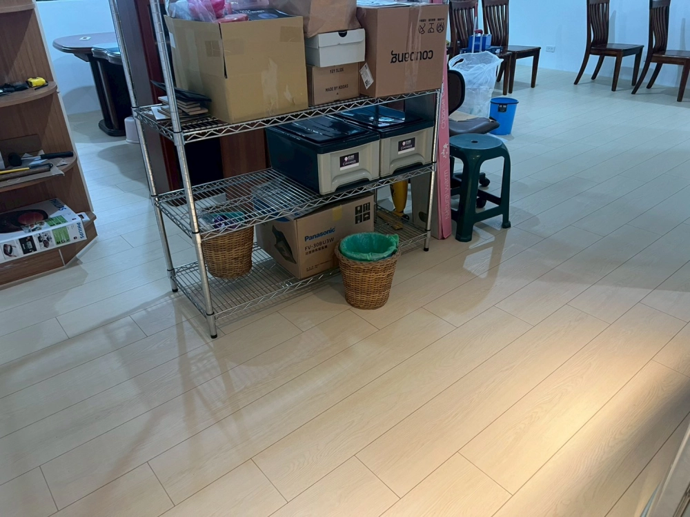 台北｜德國Krono超耐磨地板｜三井系列｜24小時防水｜長野檜木｜23坪