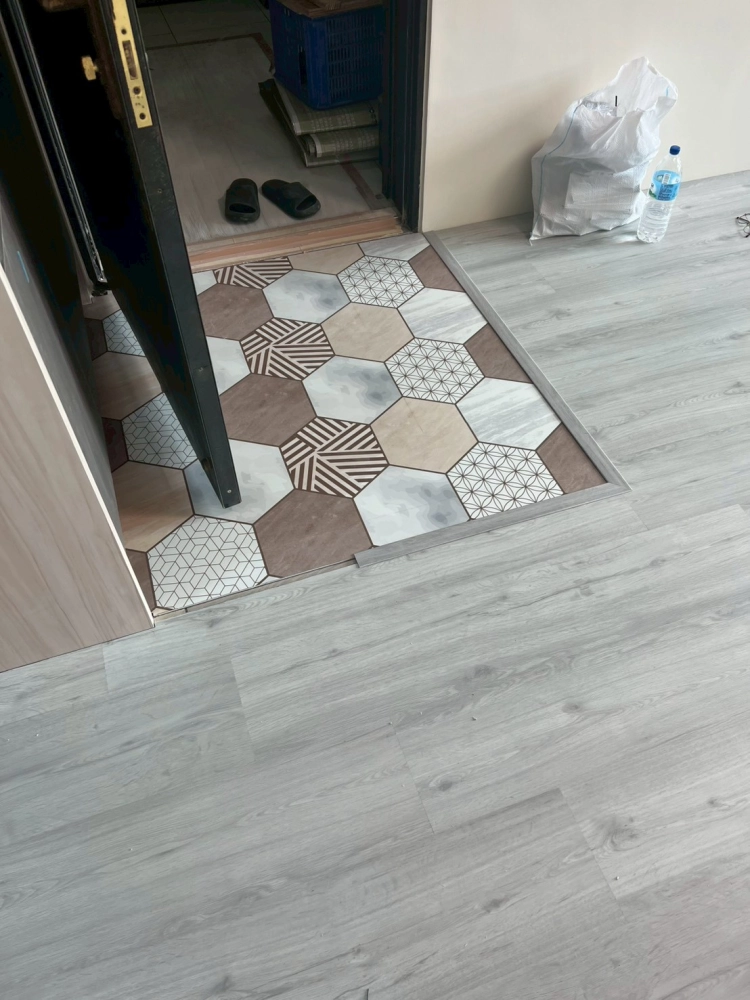 桃園｜Spc石塑地板｜三井系列｜8mm｜底特律｜18坪